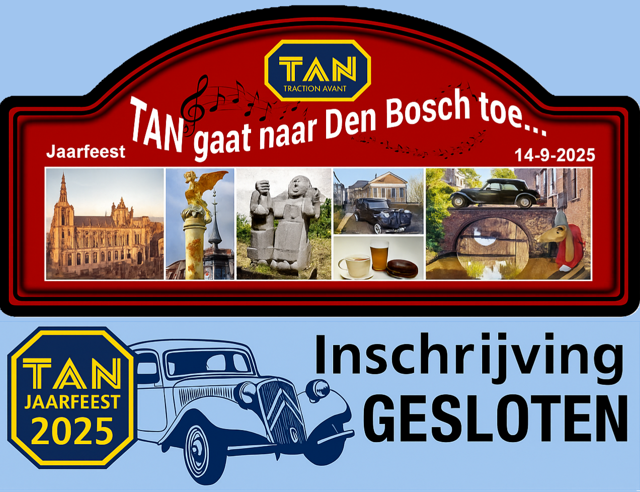 Inschrijving gesloten